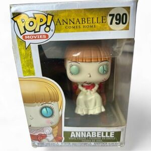 Pop Annabelle Figure with White and Red Details